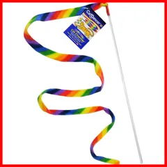 【大特価】キャットダンサー (Cat Danser) 猫用おもちゃ 猫じゃらしレインボー キャットチャーマー