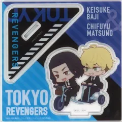 【中古】アクリルスタンド・アクリルパネル 場地圭介＆松野千冬 アクリルスタンドRINRIN ser. ペア 「東京リベンジャーズ POP UP STORE in 東急ハンズ」