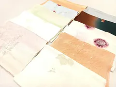 平和屋着物★和装小物　上質な帯揚げ　10枚セット　逸品　CAAL0641xi