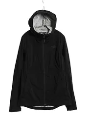 【お得なクーポン配布中!】  US企画 ノースフェイス DRYVENT マウンテンパーカー ジャケット レディース M / アウトドア ソフトシェル ストレッチ マンパ ブルゾン 黒