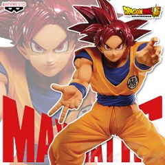 드래곤볼 슈퍼 MAXIMATIC THE SON GOKU V 슈퍼 사이어인 갓 손오공 [신품·미개봉] 드래곤 볼 고쿠우 슈퍼 사이어인 갓 피규어 프라이즈 밴프레스트