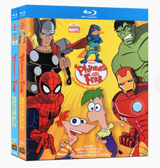 【新品未開封】『フィニアスとファーブ』シーズン3～4 Blu-ray BOX（マーベル特別編収録）🎉ヒーロー×冒険の最強コラボ！
