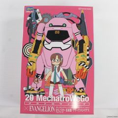 20メカトロウィーゴ エヴァコラボシリーズ Vol.3 1/20 『はちごうき(ぱわーあーむ) 』+真希波・マリ・イラストリアス メカトロウィーゴ×ヱヴァンゲリヲン新劇場版 プラモデル(SP489) ハセガワ
