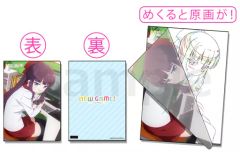 [중고] 클리어 파일 B. 타키모토 히후미 A4 셀화 & 원화 견 비교 클리어 파일 [NEW GAME!]