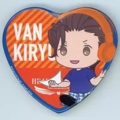【中古】バッジ・ピンズ(キャラクター) 桐生院ヴァン 「うたの☆プリンスさまっ♪ HE☆VENS RADIO～Go to heaven～ トレーディングハート型缶バッジ」