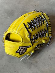 心極シリーズ【Hi-GOLD】軟式用グローブ　外野手用　イエロー