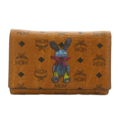 MCMモノグラム　うさぎミニ革財布パスケース MCMモノグラム うさぎミニ革財布パスケース