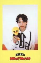 【中古】コレクションカード(男性) Stray Kids/Felix(フィリックス)/枠黄色/「Stray Kids 2023 SEASON’S GREETINGS  SKZ’s Mini World」予約特典ポラロイドカード