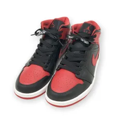 NIKE ナイキ DQ8426-060 スニーカー AIR JORDAN 1 MID  レッド系 28cm メンズ [240101479436]