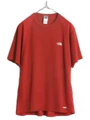 【お得なクーポン配布中!】 ノースフェイス ストレッチ 半袖 Tシャツ メンズ XL 古着 The North Face vaperwick アウトドア ベースレイヤー 大きいサイズ ワンポイント