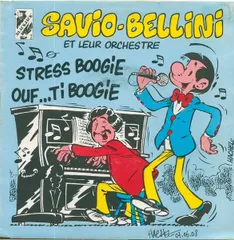 ベルギー7” Savio-Bellini Et Leur Orchestre Stress Boogie / Ouf ... Ti Boogie NR4040 Blackjack (2) /00080