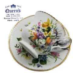 Queen's ENGLAND クイーンズ ロジーナ チャイナ 皿
