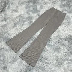 【良品】H&M  エイチアンドエム  カジュアルパンツ【XS】レトロ  カジュアル  レディース  茶系  ブラウン  【送料無料】