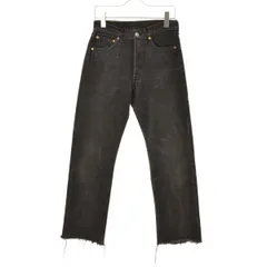 【LEVIS】00s メキシコ製 501-0660 後染めブラックデニムパンツ
