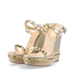 ルブタン　サンダル　35 ウェッジサンダル Christian Louboutin】ルブタン サンダル ウェッジ 35