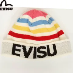 2024年最新】evisu ニット帽の人気アイテム - メルカリ