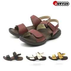 【当日出荷】 レディース シニア サンダル ローリングシューズ Re：getA リゲッタ R279 カジュアル 日本製 コンフォートシューズ ブラック L（24.0-24.5cm）