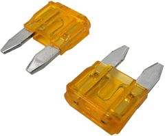 ミニ平型ヒューズ　12V　5A　10.8mm×16.2mm　ミニ平型ヒューズ　5個入　＜con-213＞
