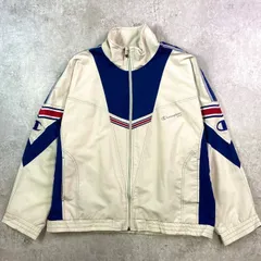 90年代 Champion U.S.A. チャンピオン ブルゾン トラックジャケット フルジップ メンズXL相当 
