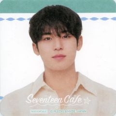 seventeen セブチカフェコースター ポストカード ミンギュ SEVENTEEN cafe メルカリ - ミンギュ コースター カード 特典 2022 タレントカード