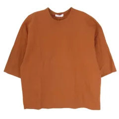 ニューターム nuterm 002TT-022S Yoke Sleeve TEE ロゴ刺繍 ビッグ 半袖 Tシャツ バーガンディー系 M【中古】