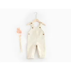 ☆ アイボリー ☆ 120cm ☆ オーバーオール nakoa2650 オーバーオール つなぎ 子供服 キッズ デニムサロペット ロングパンツ ボトムス サロペット オールインワン パンツ カジュアル 長ズボン ロンパース ベビー服 女の子 おしゃれ ポケット