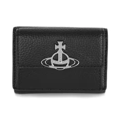 新品 ヴィヴィアン ウエストウッド Vivienne Westwood 3つ折り財布 ブラック