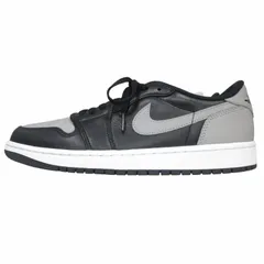 ナイキ NIKE タグ付き AIR JORDAN 1 RETRO LOW OG cz0790-003 エアジョーダン1 シャドウ スニーカー グレー ブラック US9.5 27.5 0422