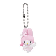 【中古】キーホルダー My Melody 「サンリオキャラクターズ 夢みるエンジェルスイング」