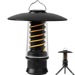 UJHOSLD LEDランタン キャンプランタン 懐中電灯 多機能 ミニ ランタン USB充電式 3点灯モード 光量調節 4.5-25時間照明 2500mAh大容量バッテリー IPX4防水アウトドア ライト キャンプ 夜釣り ピクニック 防災 応急などアウ 1