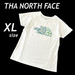 THA NORTH FACE ザ・ノースフェイス レディース半袖Tシャツ XL ロゴ メッシュ カットソー NTW31970 ゴールドウィン ホワイト系 (E07)★