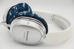 Panasonic RP-HX350 のイヤーパッドの保護・修理に mimimamo スーパーストレッチ・ヘッドホンカバー （サイズ：L、色：オーシャン、型番：MHC-002-CO）