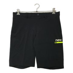 中古 メンズ ニューバランスゴルフ New Balance golf ハーフパンツ 6(LL) ブラック 接触冷感