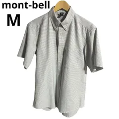 mont-bell モンベル 半袖ボタン ダウンシャツ Mサイズ WIC.DT