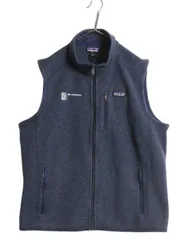 【お得なクーポン配布中!】 パタゴニア ベターセーター ベスト メンズ XL 16年製 Patagonia フリース セーター 前開き フルジップ アウトドア 重ね着 大きいサイズ 紺