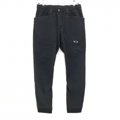 ★SALE価格★オークリー リバーシブルジョガーパンツ 黒 裏ボア＆サーモンピンク メンズ L ゴルフウェア Oakley