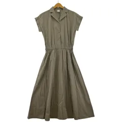 URBAN RESEARCH DOORS アーバンリサーチドアーズ シャツワンピース sizeOne/ブラウン