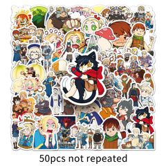 50枚シート ダンジョン飯 アニメシール