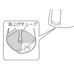 【パナソニック純正品】 Panasonic ジェットウォッシャー ドルツ 吸上げチューブ EWDJ52X0517◆のサムネイル