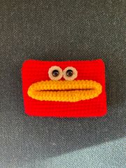 パクパクモンスター　ティッシュケース　ミニポーチ　ハンドメイド