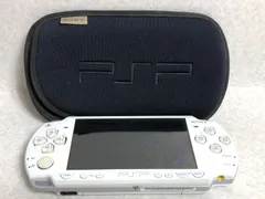 【DH833】ジャンク ソニー PSP-2000 本体 ホワイト ソフトケース付き