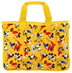 【中古】バッグ ミッキーマウス(総柄) トートバッグ イエロー 「ディズニー」 ディズニーストア限定