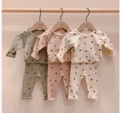 オリーブ柄　セットアップ　aosta