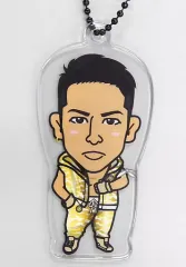 【中古】キーホルダー・マスコット(男性) AKIRA(EXILE) クリアチャーム EXILE 24karats GOLD SOUL(金衣装)ver. EXILE TRIBE STATION オンラインカプセル