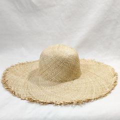 ラファイア　キャペ　ナチュラル　ラフィア　帽子材料　天然素材