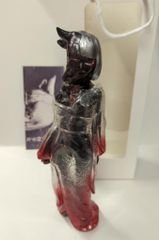 ヒカリトイズ 真説・物ノ怪少女 くだん 黒成型/銀髪メタ赤/クリア成型/クリア赤 ヒカリトイズ 真説・物ノ怪少女 くだん 黒成型/銀髪メタ赤