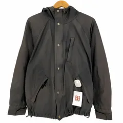 シェラデザイン SIERRA DESIGNS 00s USA製 黒タグ フーデットナイロンブルゾン メンズ import：M のサムネイル