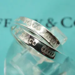 Tiffany&Co. ティファニー 1837 ナロー リング 指輪 7.5号 BG0605805 ☆ TIFFANY&Co. ティファニー 1837 925 シルバー 1997