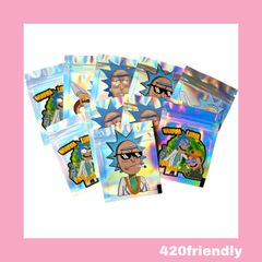 420friendly リック・アンド・モーティ- ホログラムジップロックパケ - 10枚