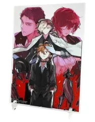 【中古】アクリルスタンド・アクリルパネル [単品] 集合 A5アクリルプレート 「文豪ストレイドッグス STORM BRINGER アニメイト限定セット」 同梱特典